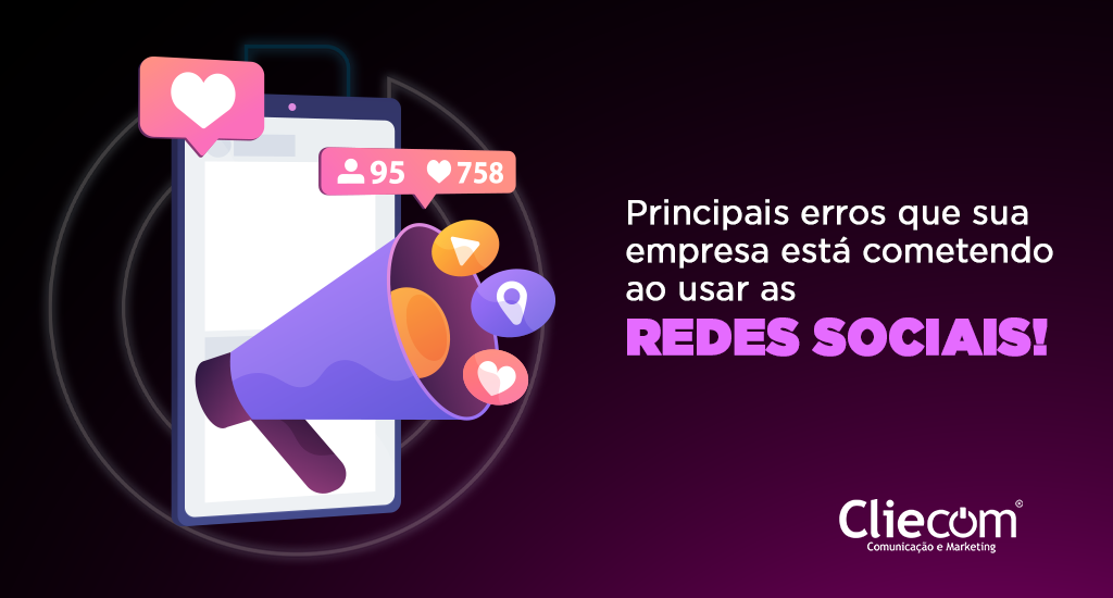 Principais erros que sua empresa estÃ¡ cometendo ao usar as redes sociais! 