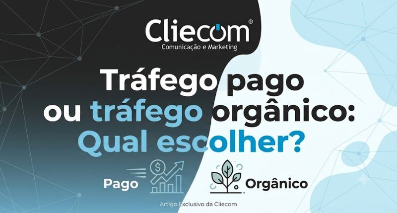 TrÃ¡fego pago ou trÃ¡fego orgÃ¢nico: Qual escolher?